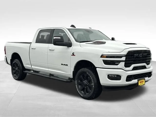 New 2026 Bright White Clear-Coat Exterior Paint RAM Laramie image 1