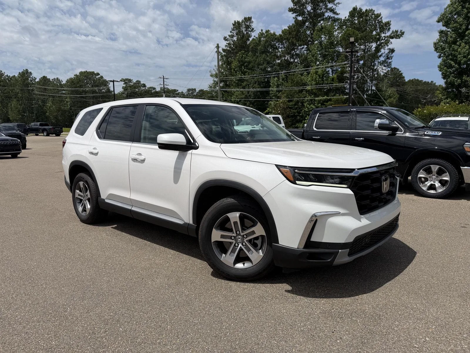 Used 2025 Platinum White Pearl Honda EX-L image 3
