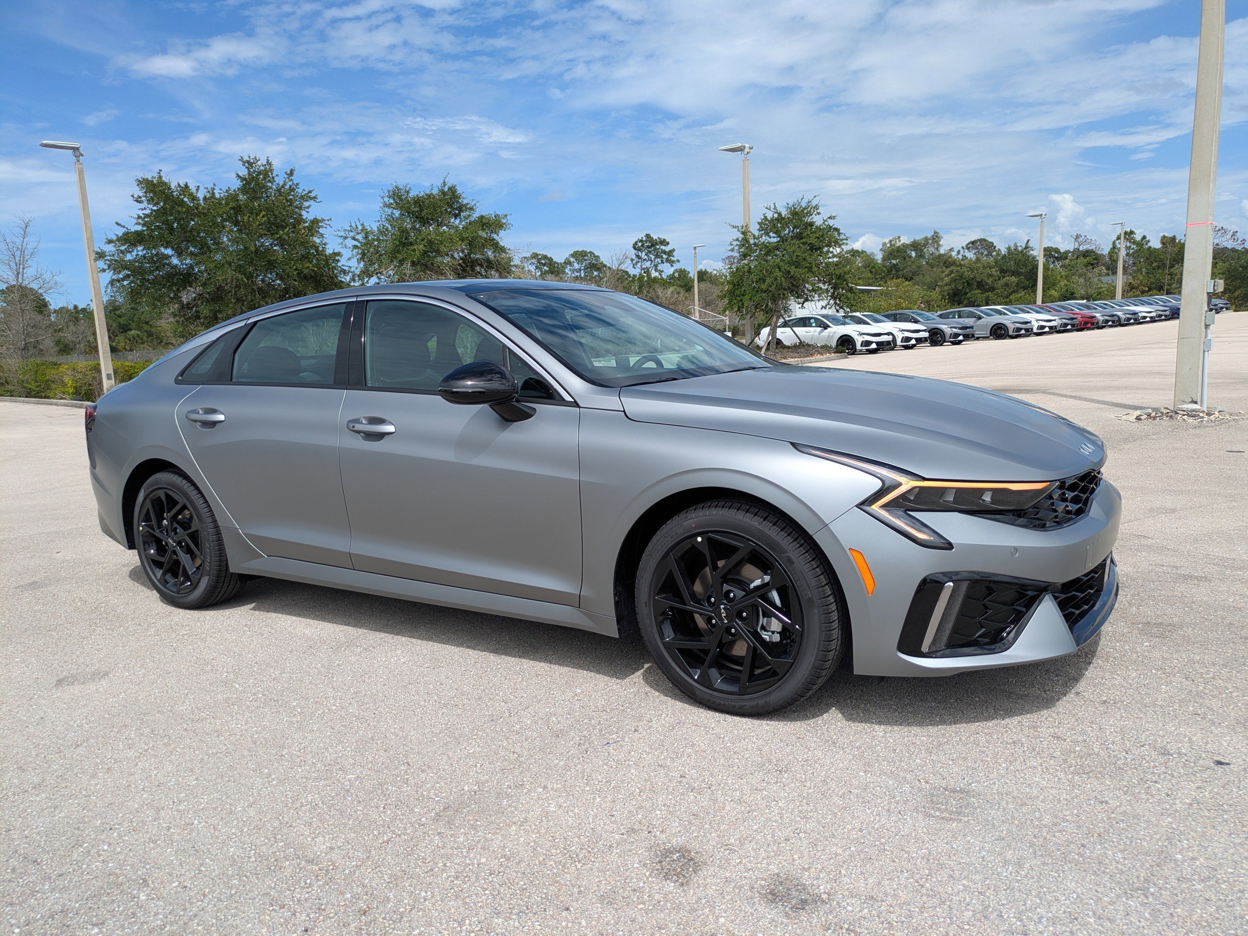 New 2026 Steel Matte Gray Kia GT-Line FWD image 2