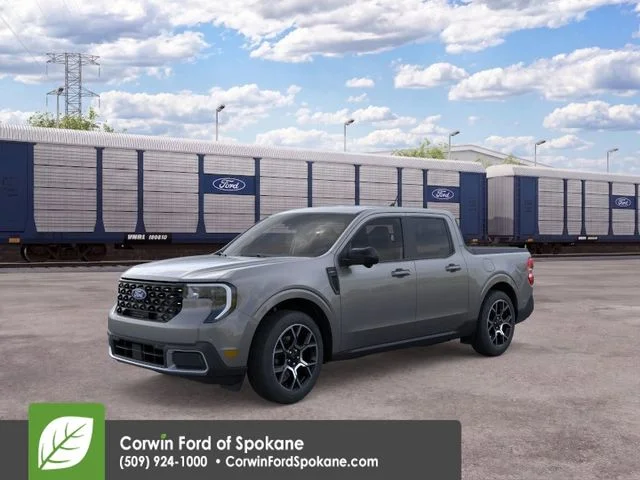 New 2026 Carbonized Gray Metallic Ford Lariat image 3