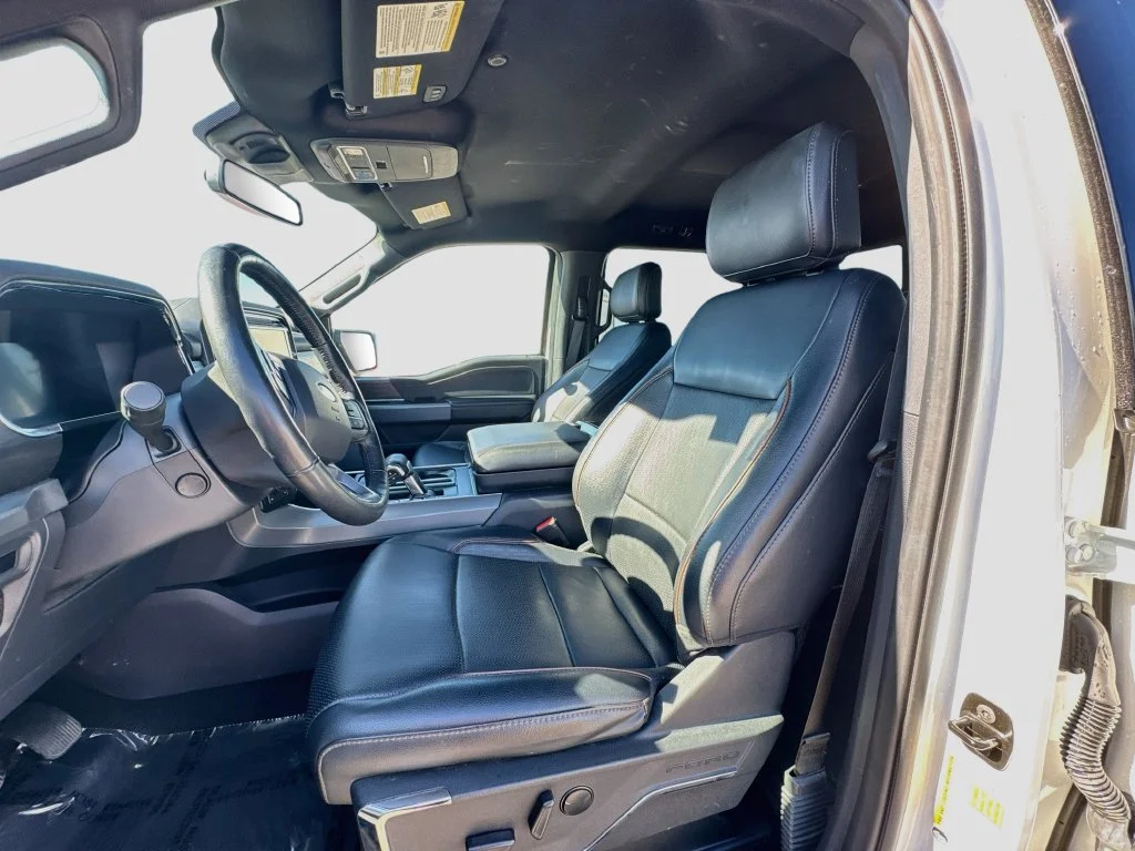 Certified Used 2024 White Metallic Ford Lariat image 18