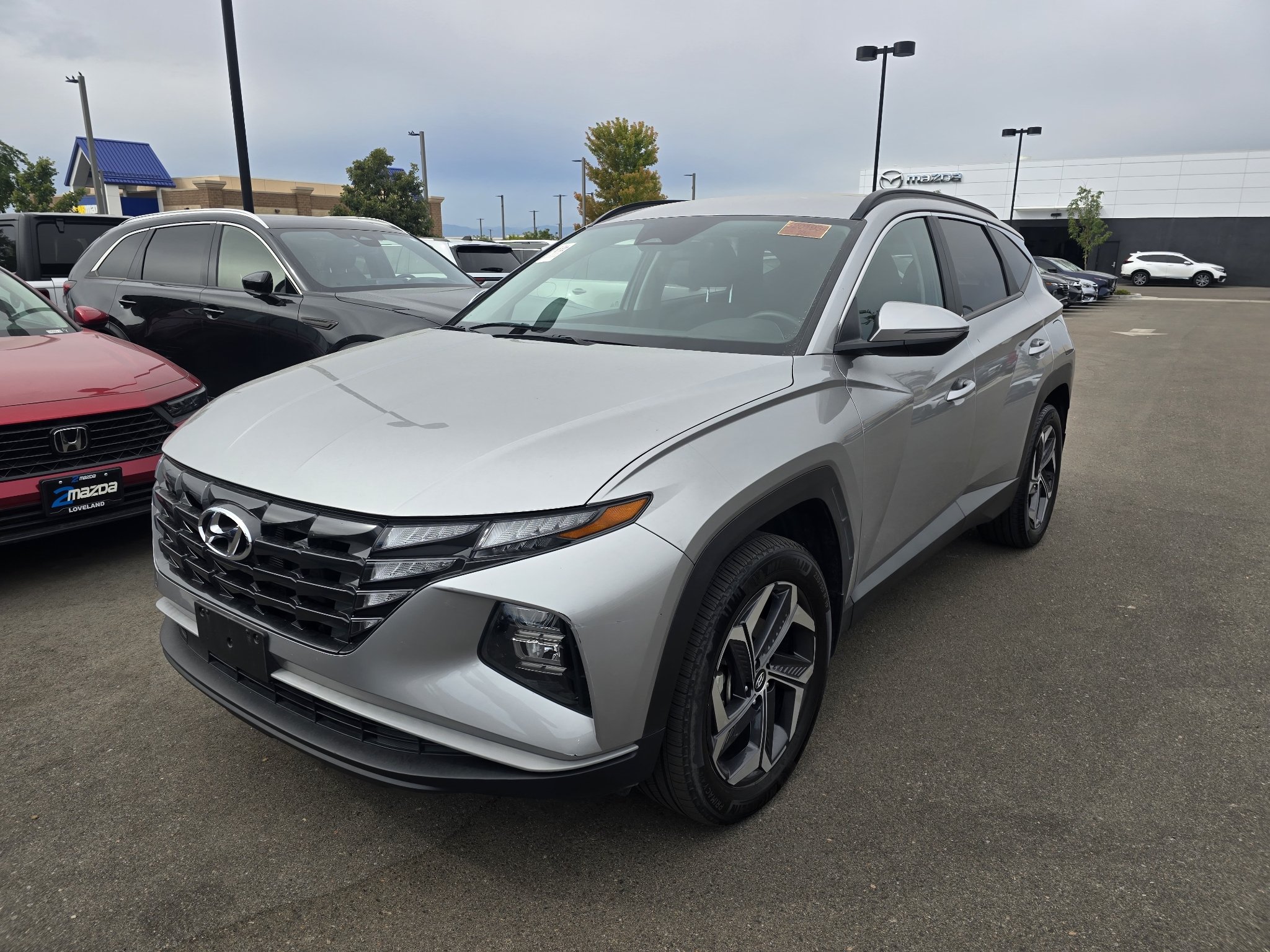 Used 2022 Shimmering Silver Hyundai SEL image 1