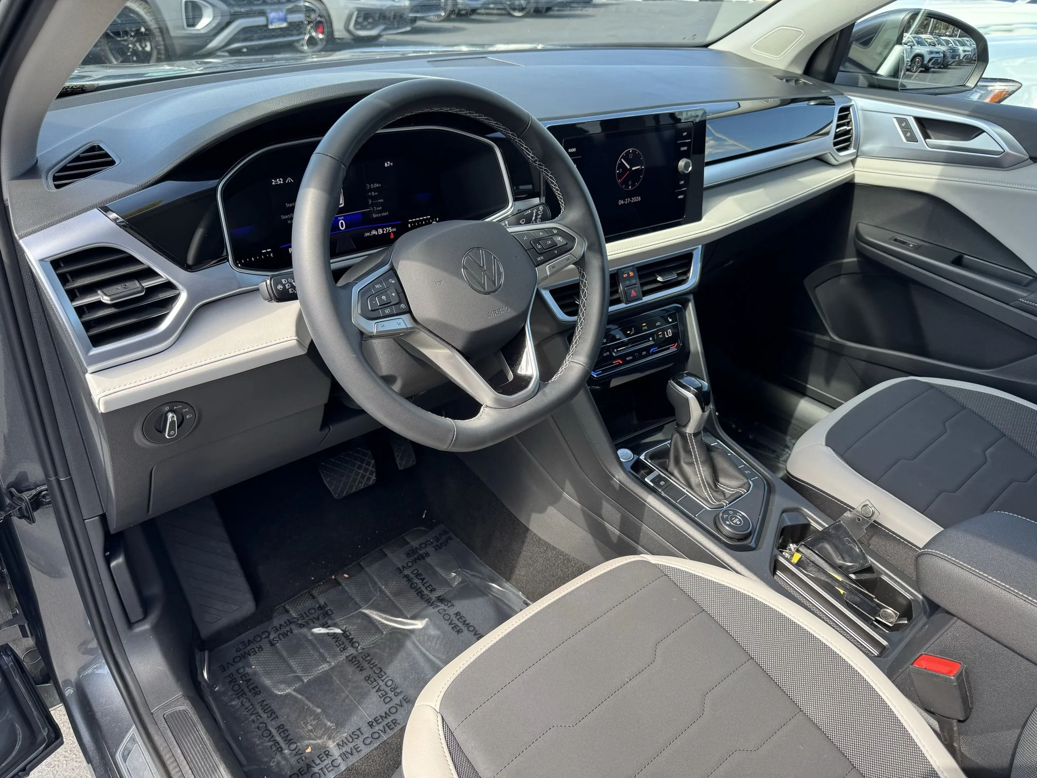Used 2025 Platinum Gray Metallic Volkswagen SE image 14