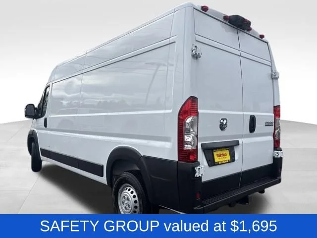 New 2026 Bright White Clear-Coat Exterior Paint RAM Tradesman image 3
