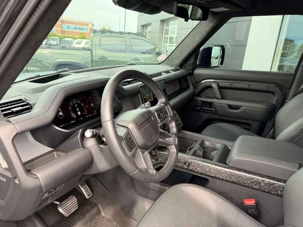 Used 2025 Carpathian  Gray Matte Wrap Land Rover OCTA image 9