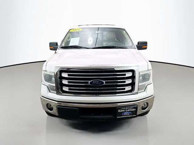 Used 2014 Ford F-150 Lariat with VIN 1FTFW1CT3EFB57210 for sale in Bloomington, IL