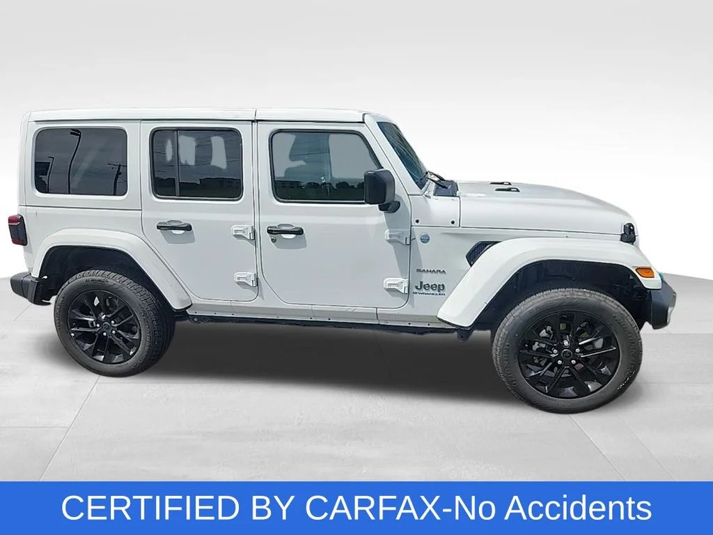 Used 2024 Jeep Wrangler 4xe Sahara 4XE with VIN 1C4RJXP61RW270291 for sale in Northfield, Minnesota