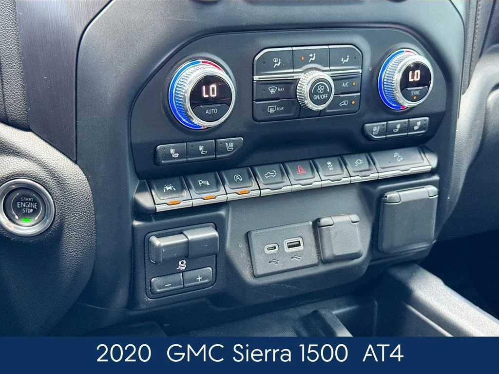 Used 2020 White GMC AT4 image 34
