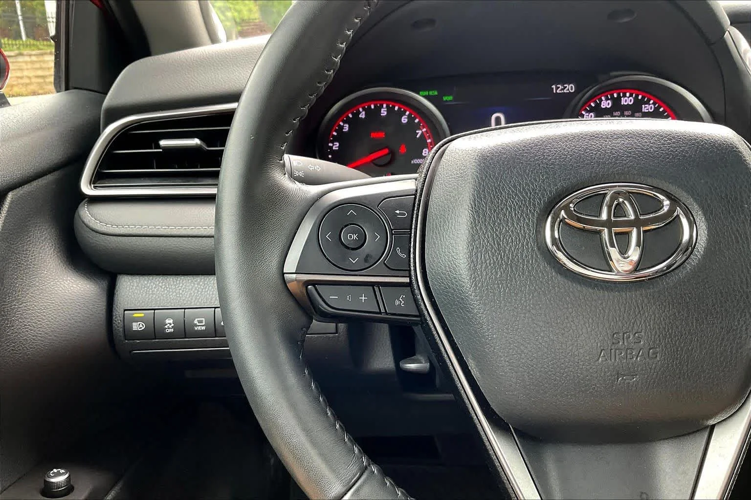 Used 2024 Supersonic Red Toyota XSE V6 image 24