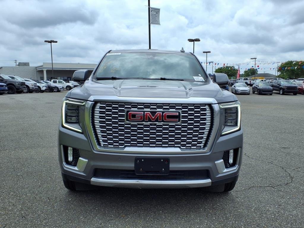 Used 2021 Satin Steel Metallic GMC Denali image 2