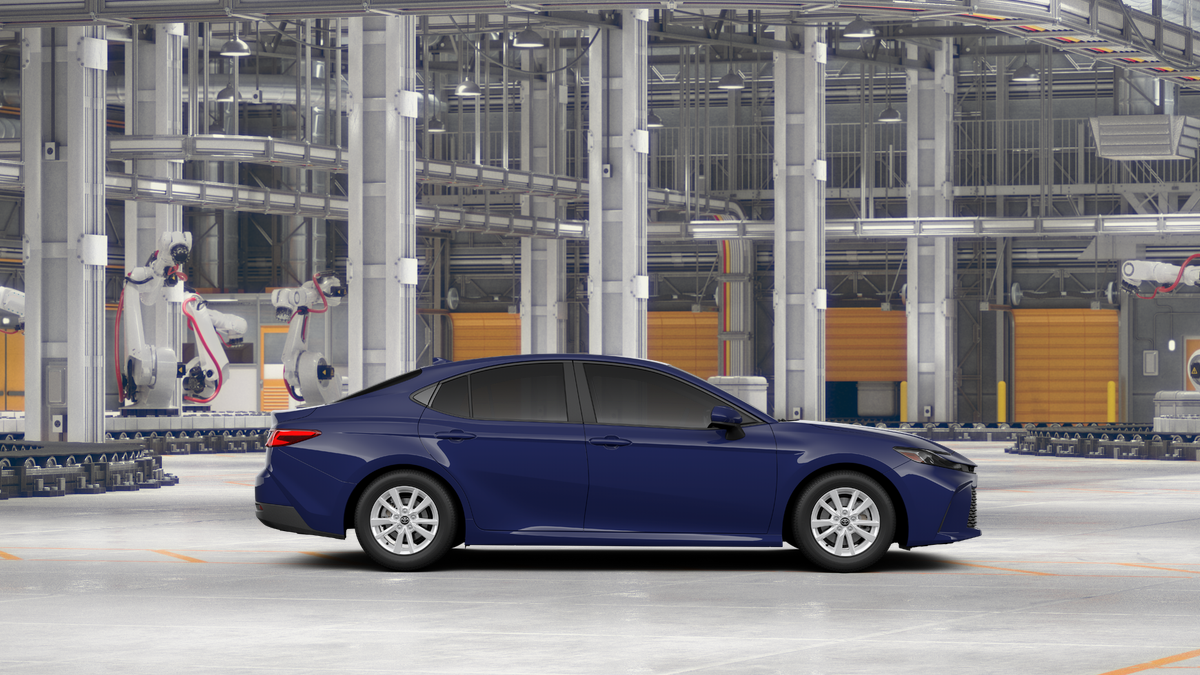 New 2027 Reservoir Blue Toyota LE image 12