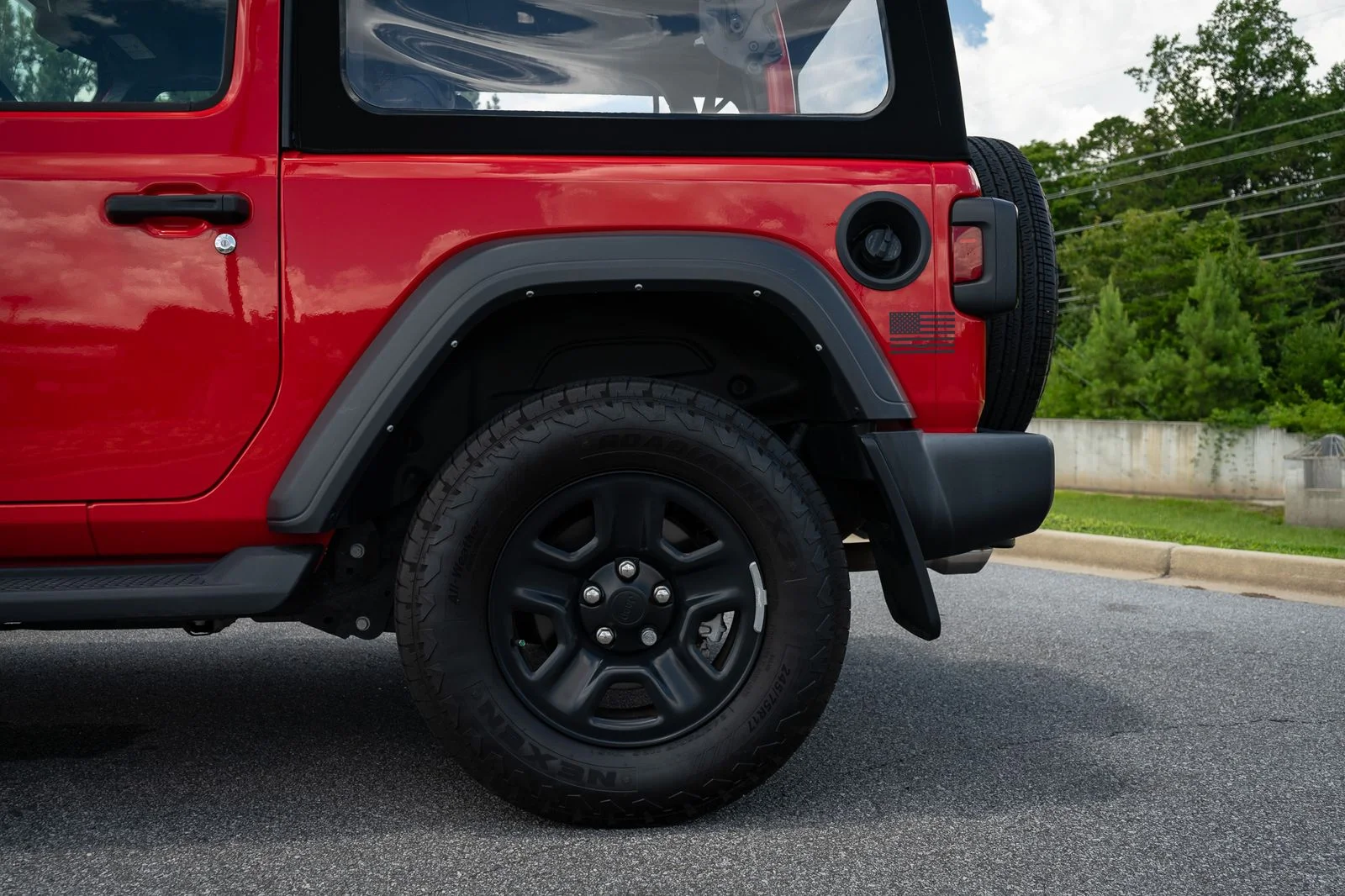 Used 2024 Red Clearcoat Jeep Sport image 6