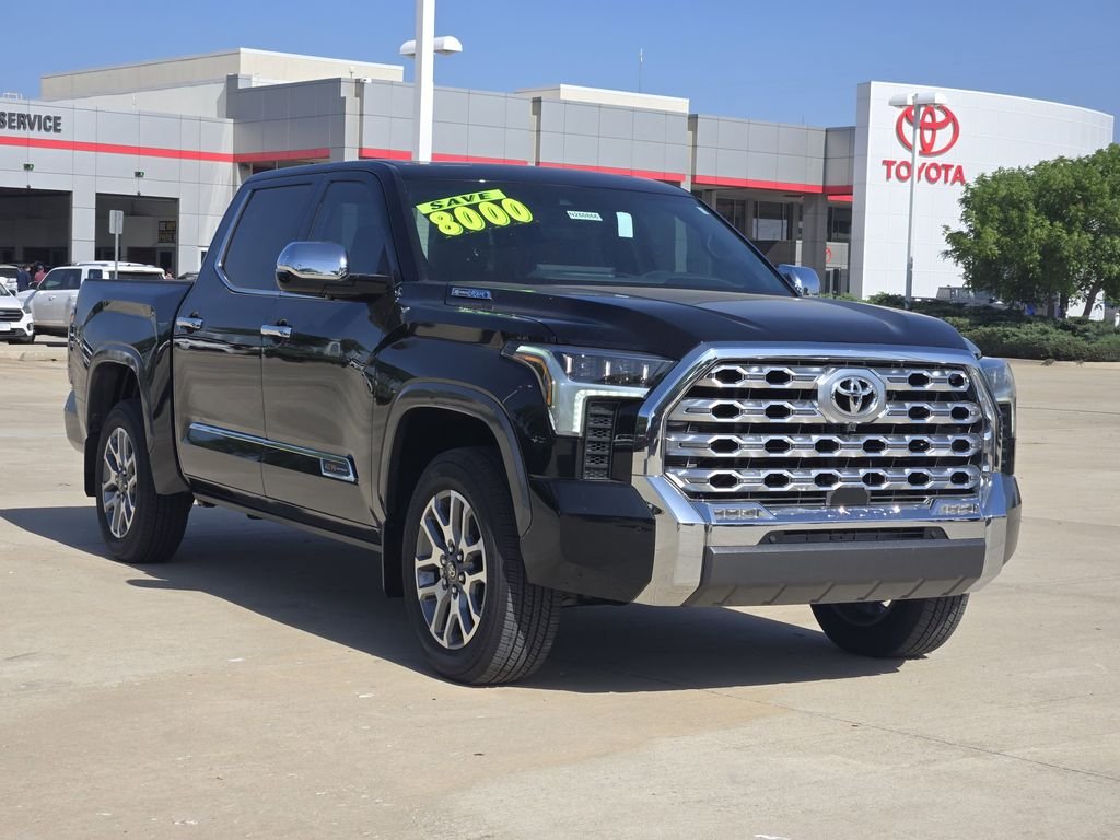 New 2026 Midnight Black Metallic Toyota Tundra 1794 Edition image 2
