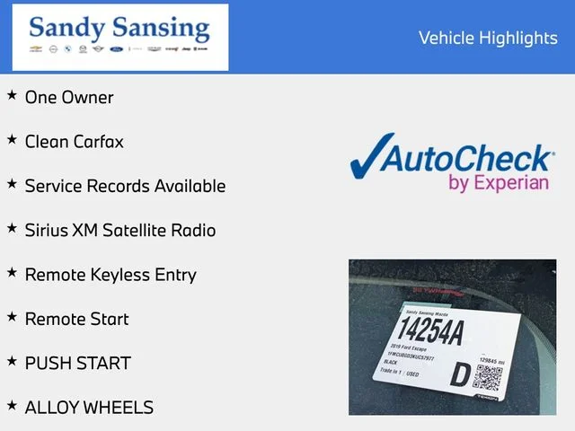 Used 2019 Black Ford SE image 7