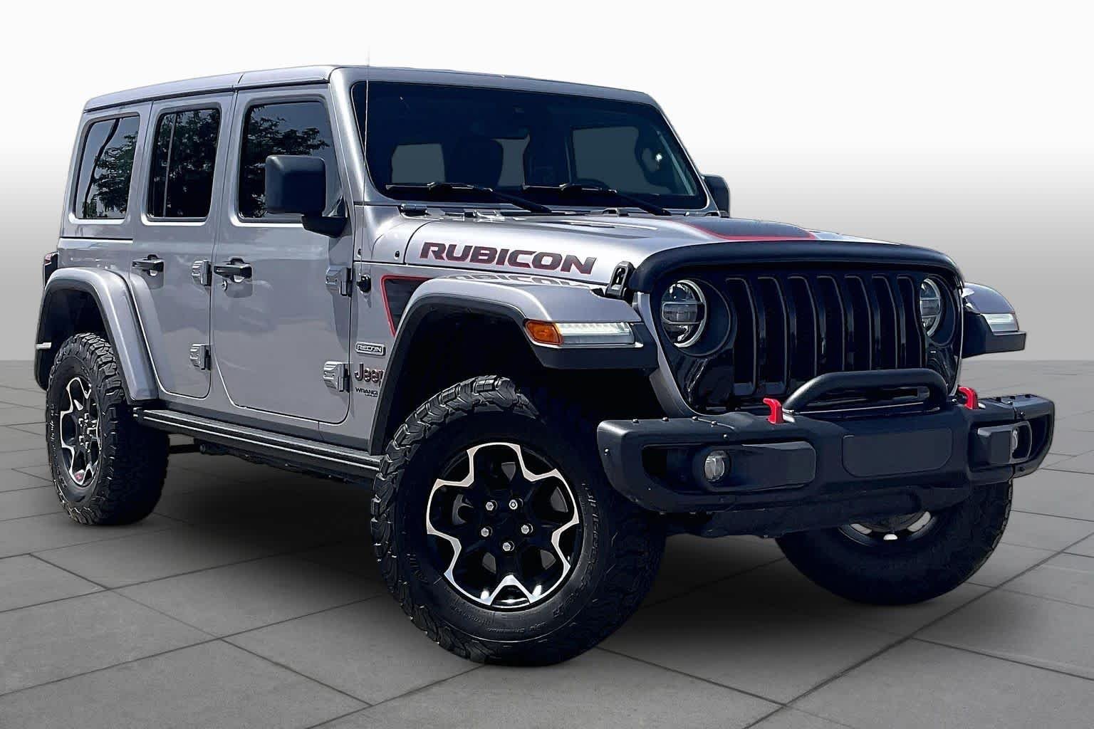 Used 2020 Billet Silver Metallic Clearcoat Jeep Recon image 3