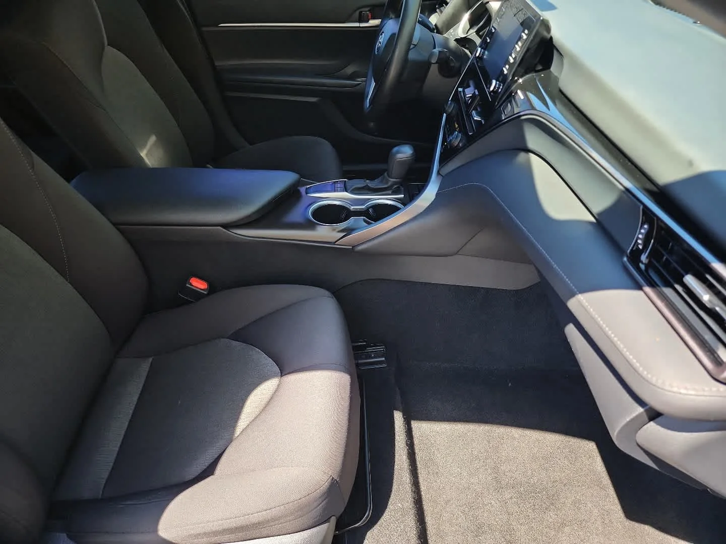 Used 2023 Reservoir Blue Toyota LE image 18
