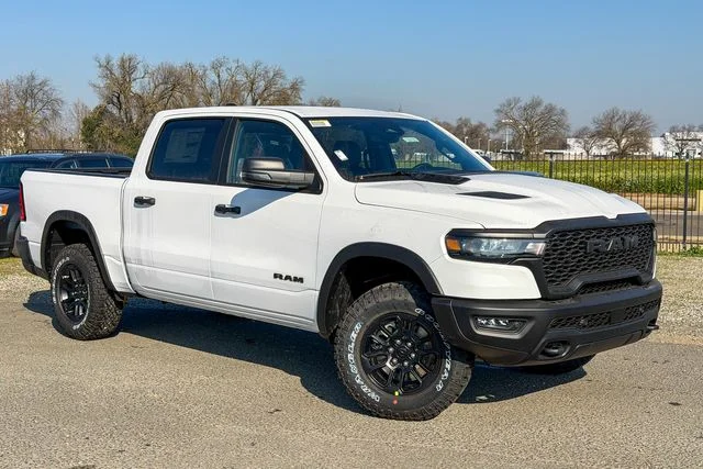 New 2026 Bright White Clear-Coat Exterior Paint RAM Rebel image 2