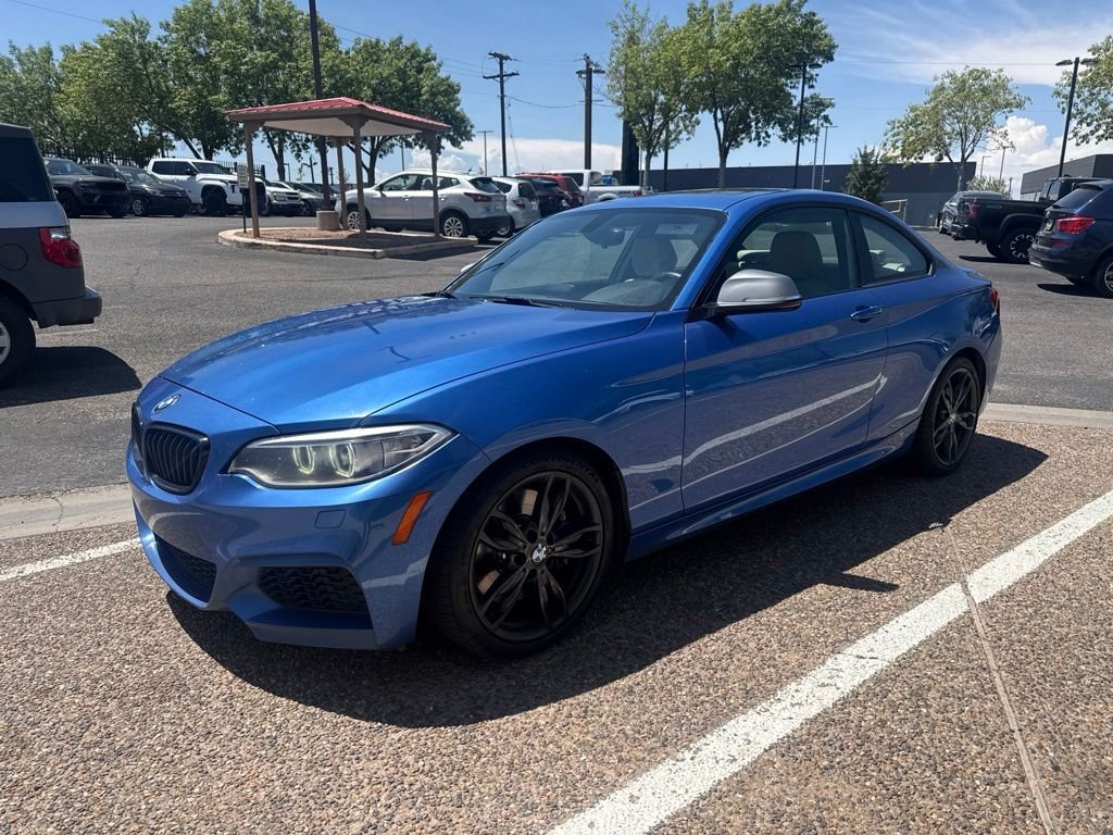 Used 2017 Blue BMW M240i xDrive image 1