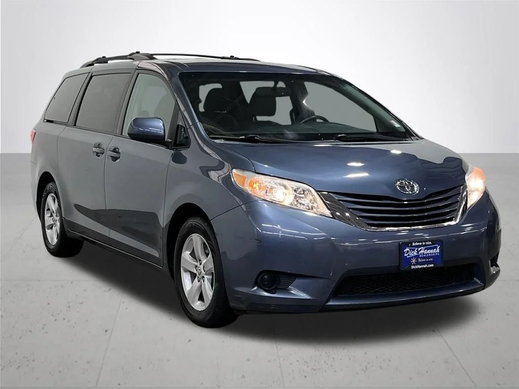 Used 2015 Blue Toyota LE image 8