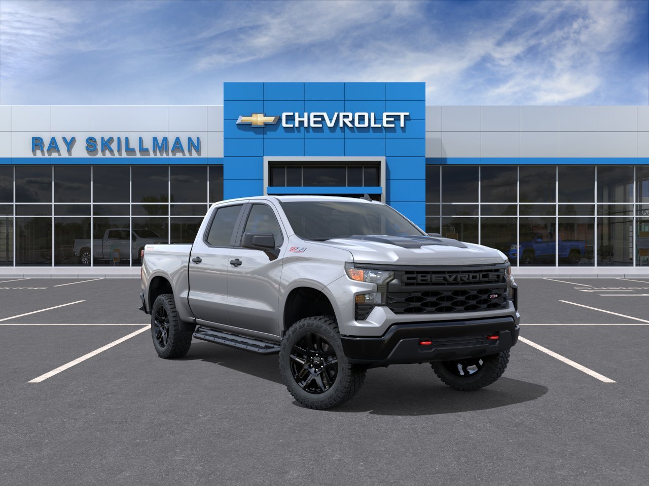 New 2026 Sterling Gray Metallic Chevrolet Custom Trail Boss image 1
