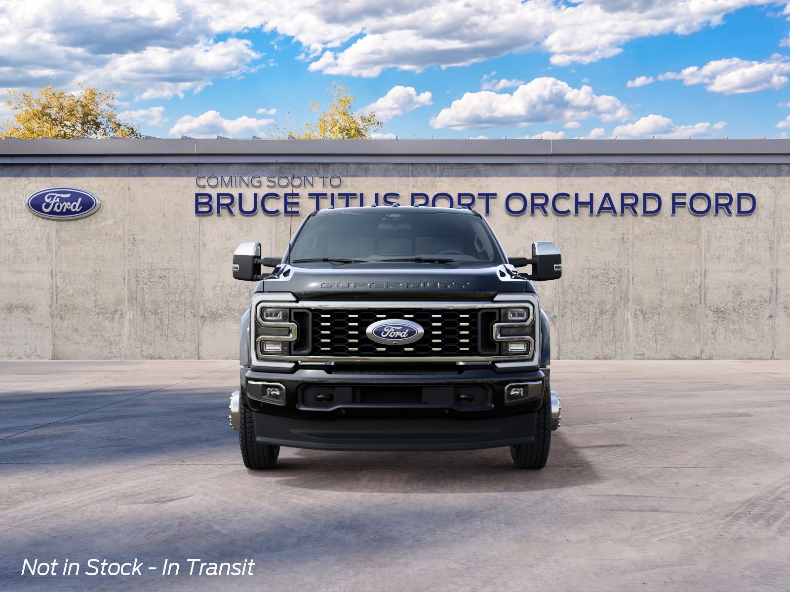 New 2027 Agate Black Metallic Ford F-450® Platinum® image 3