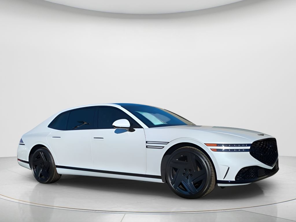 New 2026 White Genesis 3.5T E-SC MHEV PRESTIGE BLACK image 3