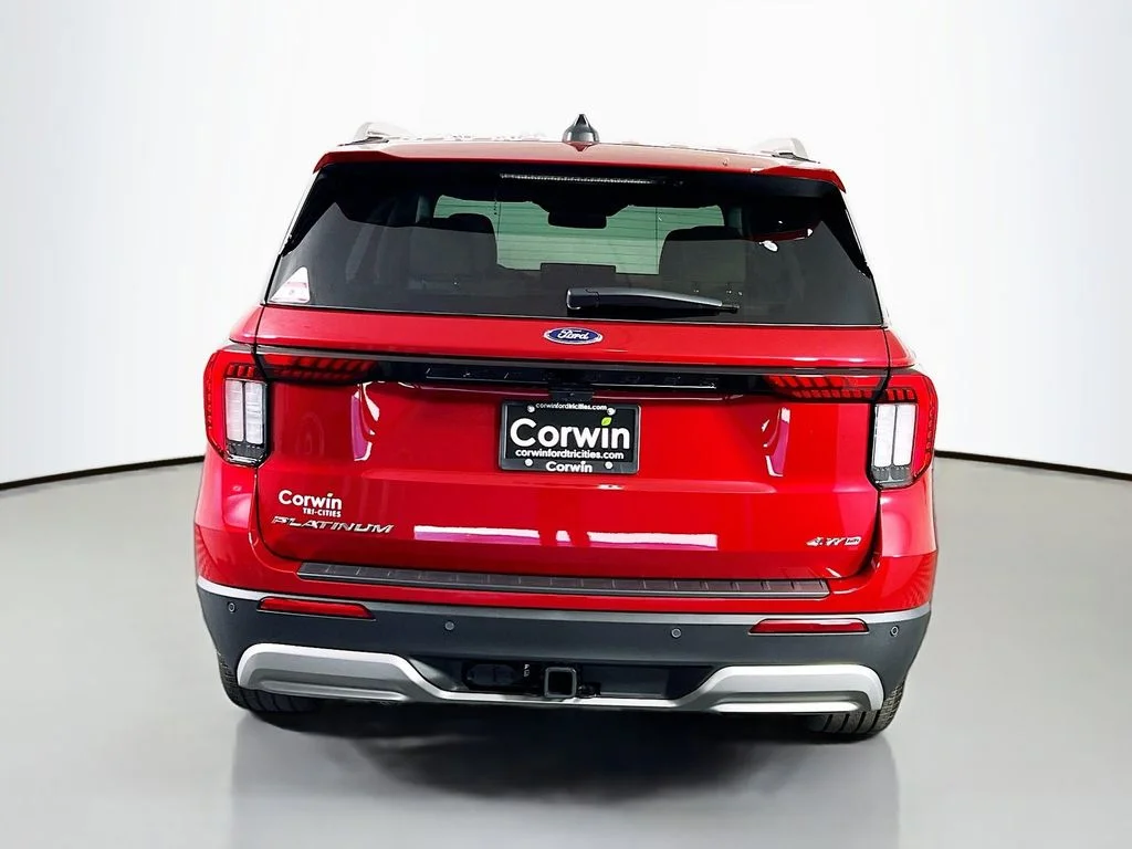 New 2026 Rapid Red Metallic Tinted Clearcoat Ford Platinum image 13