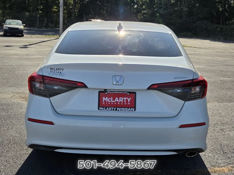 Used 2022 Platinum White Pearl Honda SPORT image 4