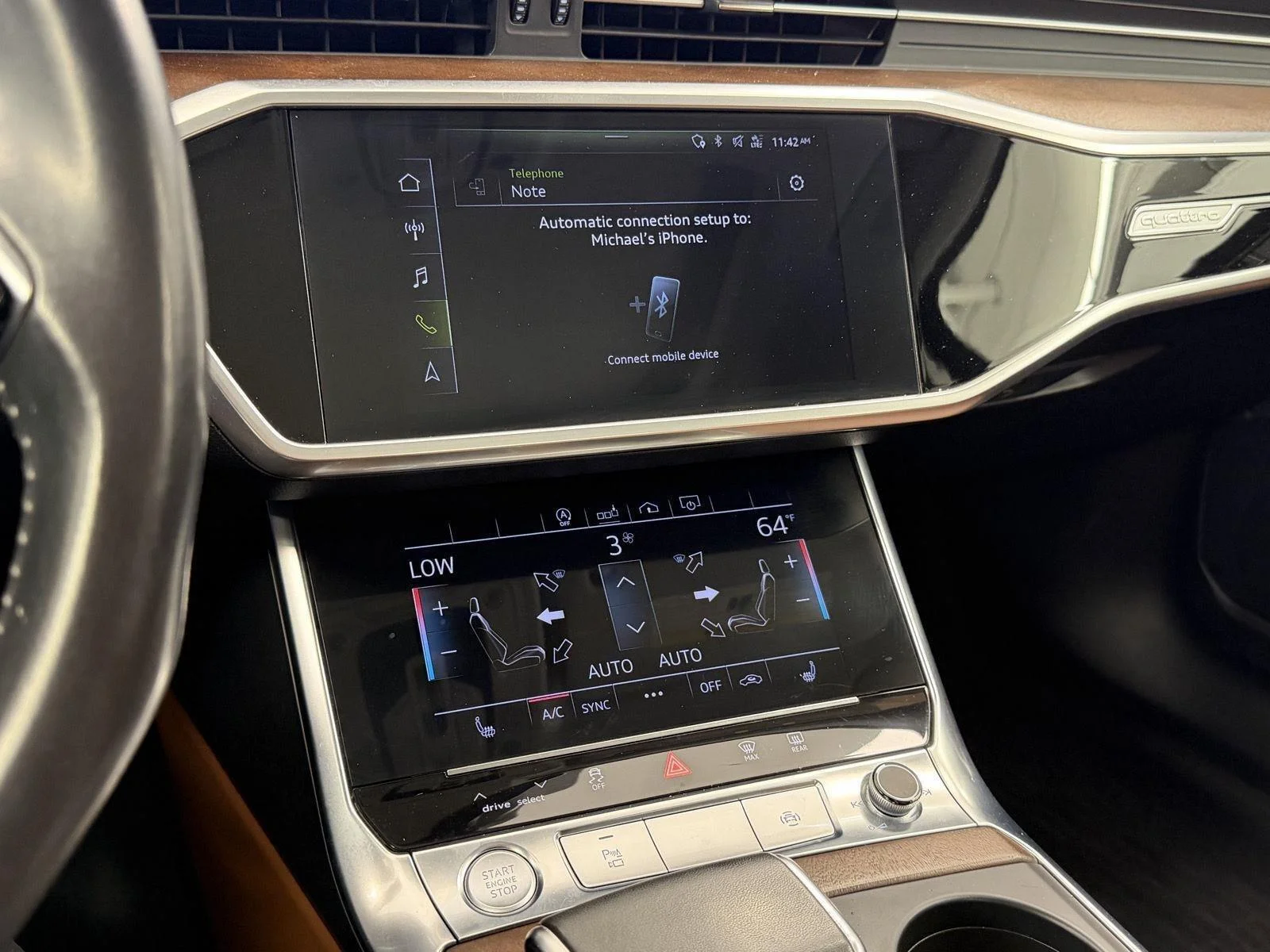 Used 2019 Glacier White Metallic Audi Premium image 19