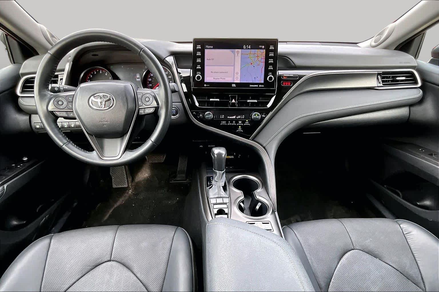 Used 2024 Supersonic Red/Midnight Black Metallic Toyota XSE V6 image 15