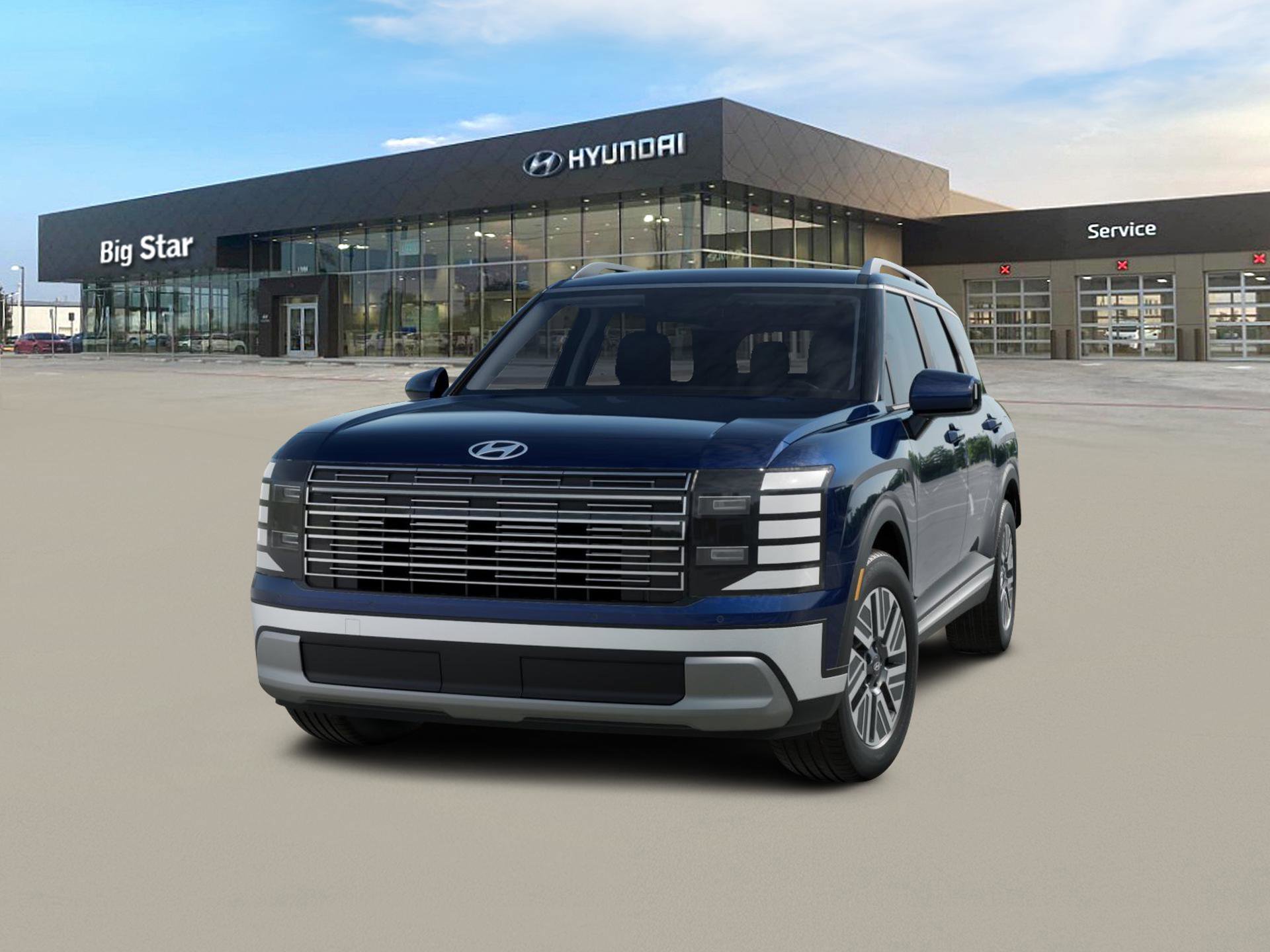 New 2026 Classy Blue Pearl Hyundai Blue SEL 8P image 7