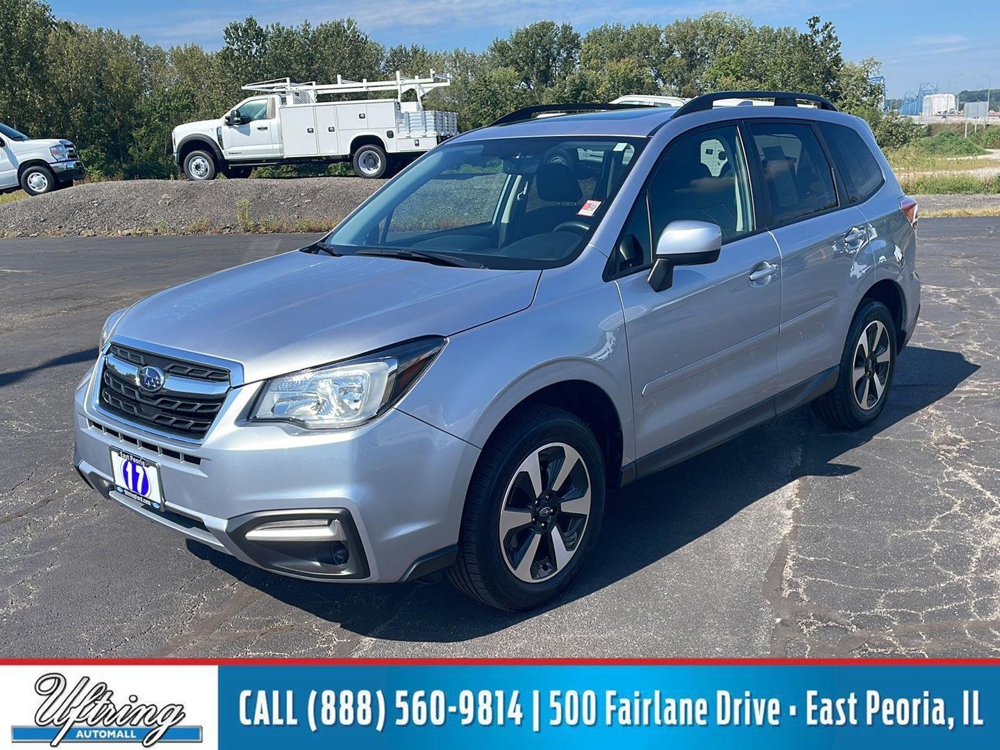 Used 2017 Ice Silver Metallic Subaru Premium image 1