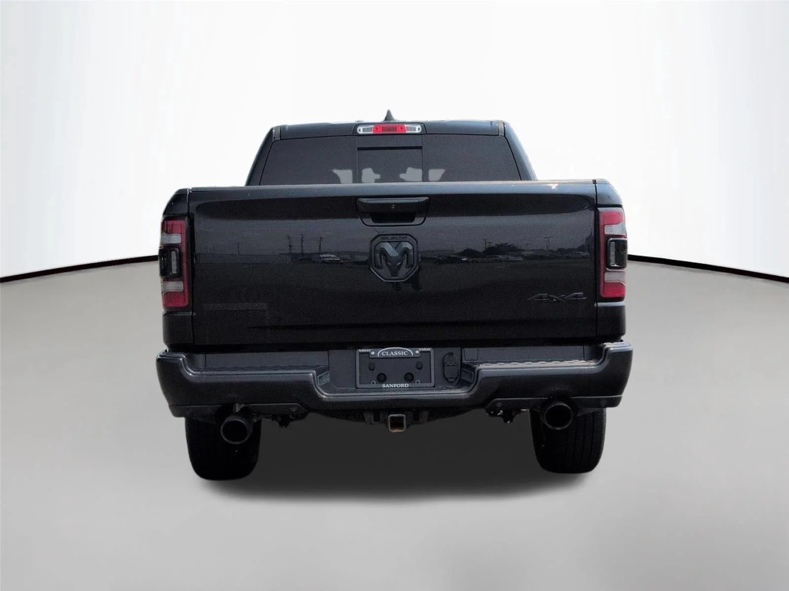 Used 2021 Diamond Black Crystal Pearlcoat Ram Big Horn image 4