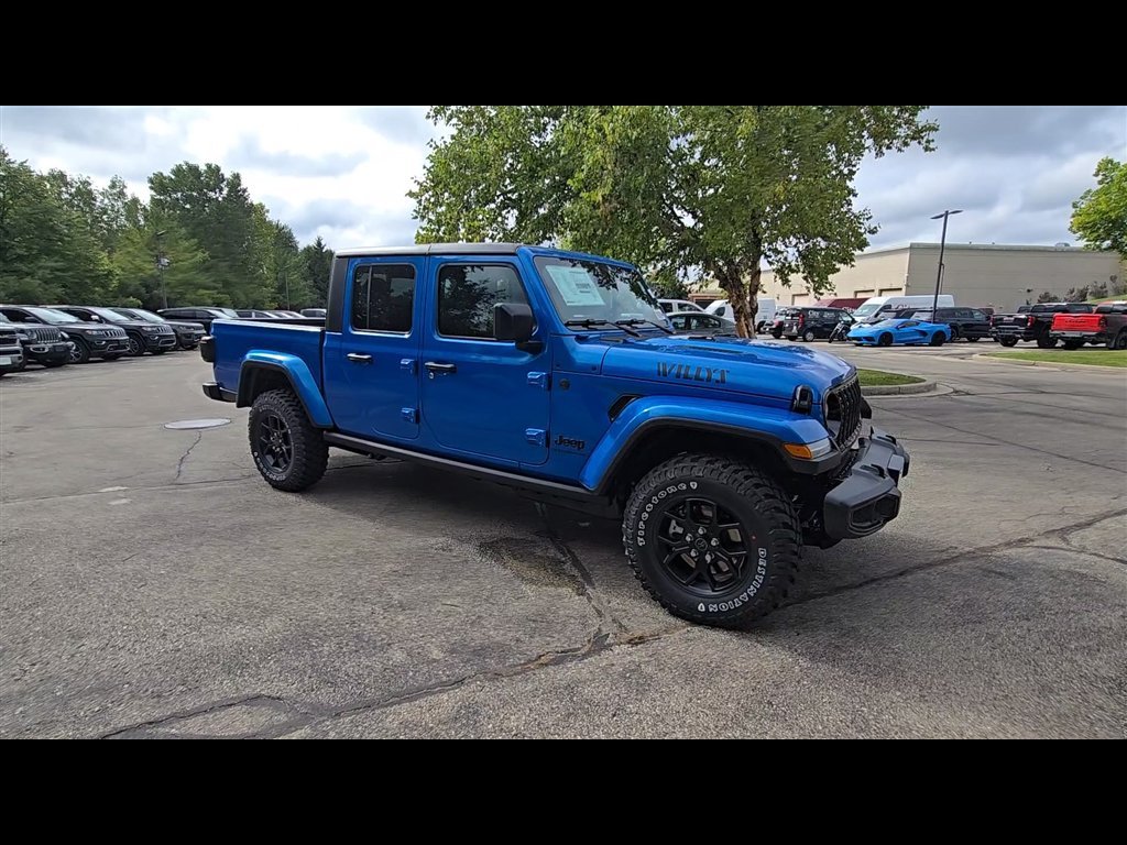 New 2027 Hydro Blue Pearlcoat Jeep Willys image 10