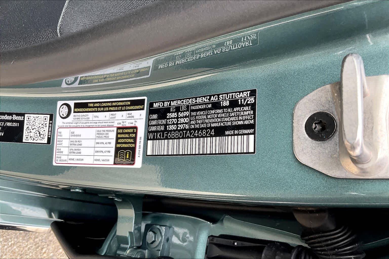 New 2026 Verde Silver Metallic Mercedes-Benz E 450 image 12