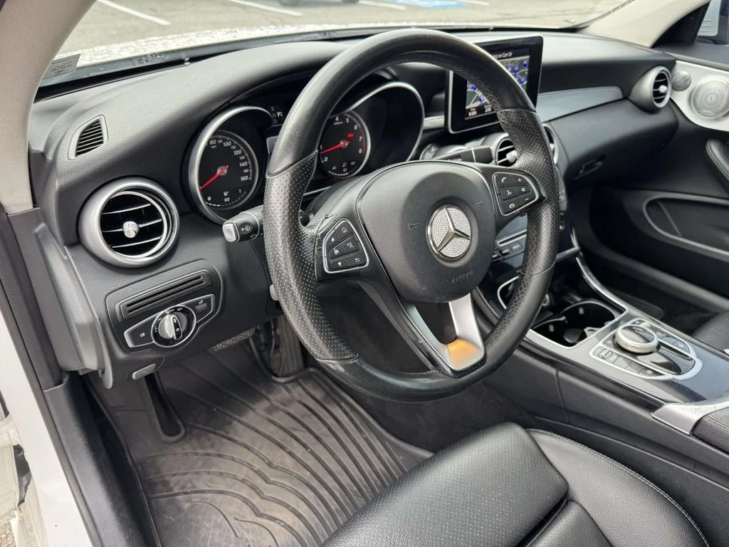 Used 2017 White Mercedes-Benz C 300 image 2