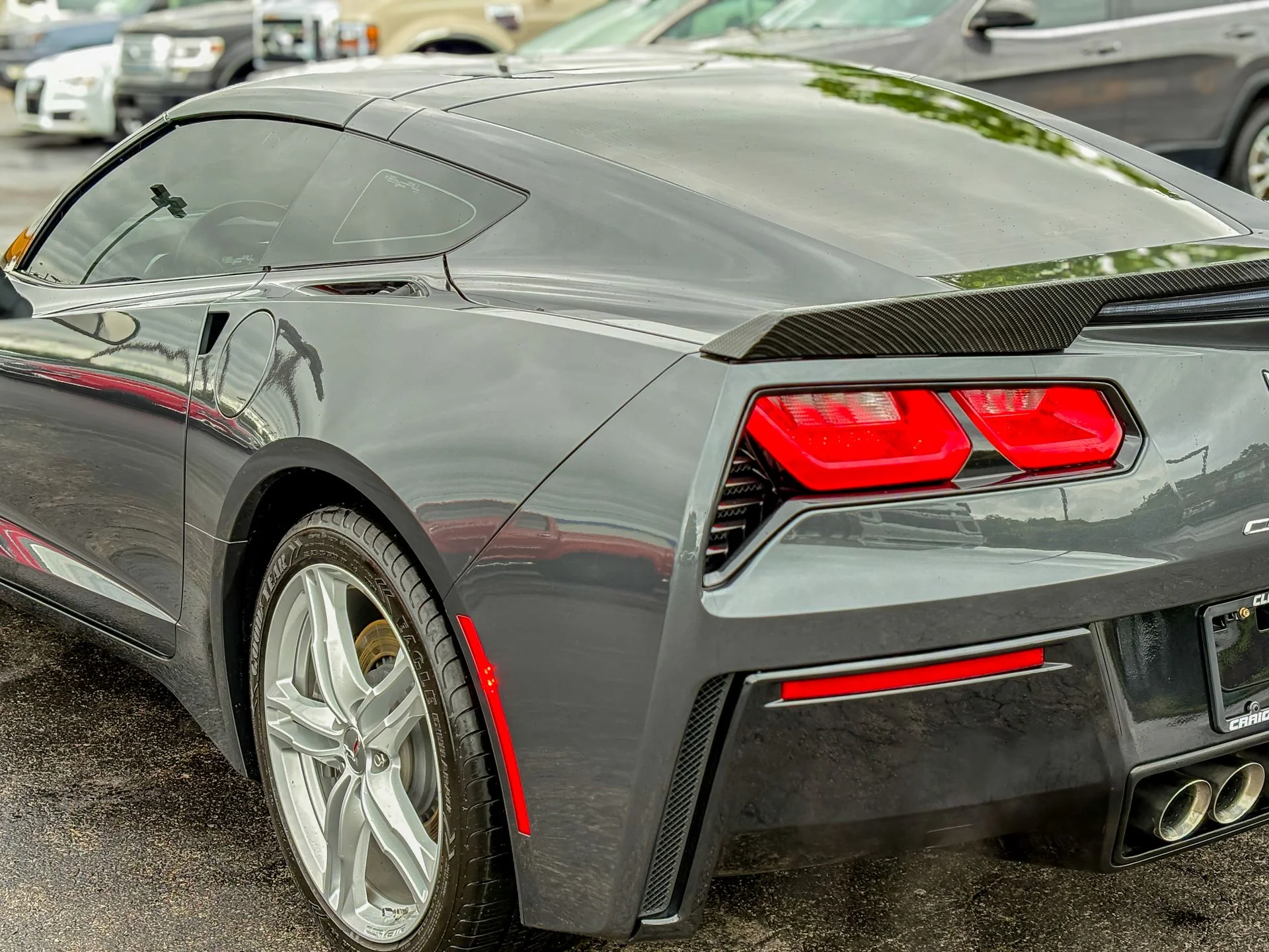 Used 2017 Gray Chevrolet Stingray image 14