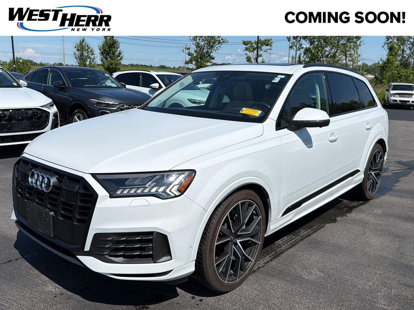 Used 2023 Glacier White Metallic Audi Prestige image 1
