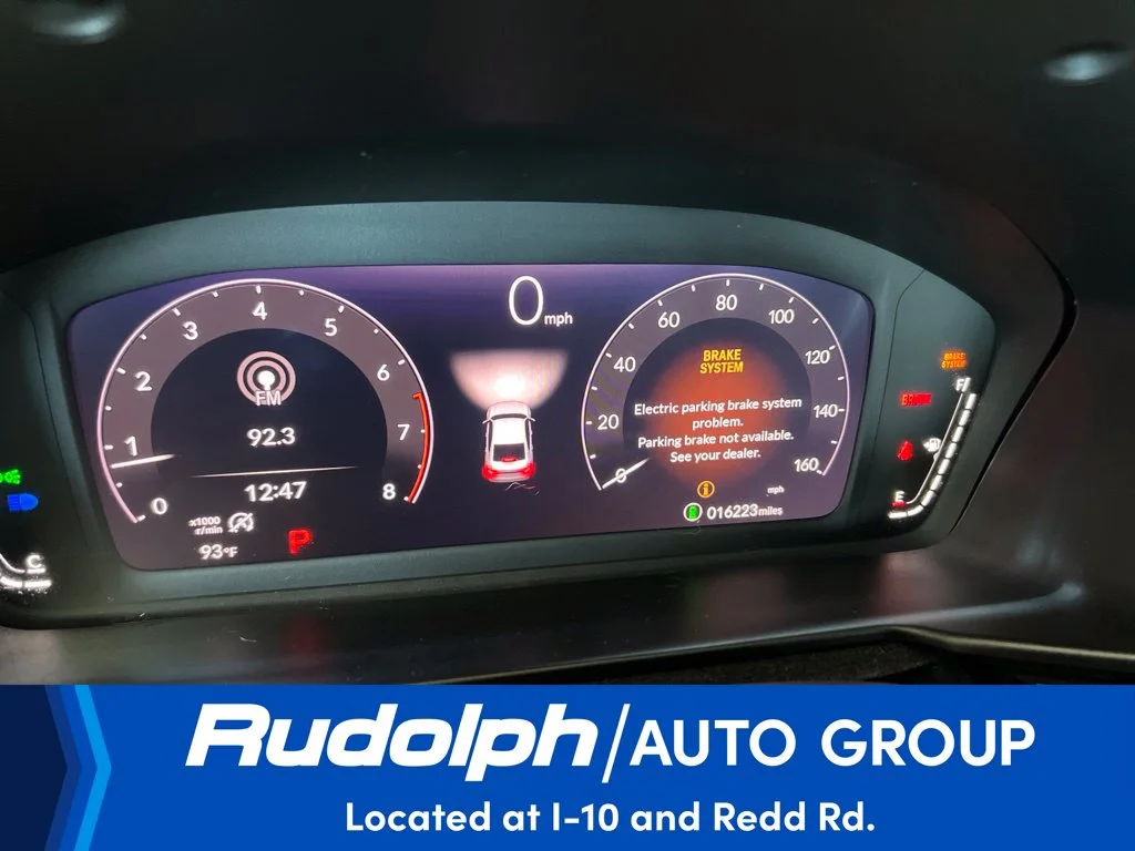 Certified Used 2024 Radiant Red Metallic Honda 1.5T EX image 16