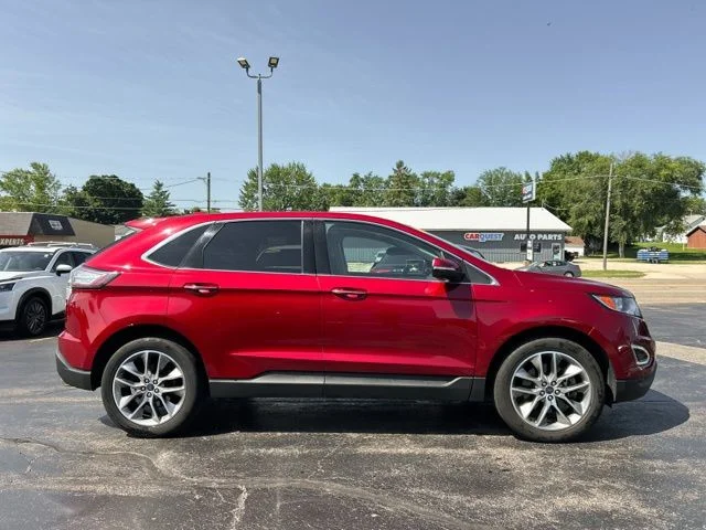 Used 2017 Red Ford Titanium image 11
