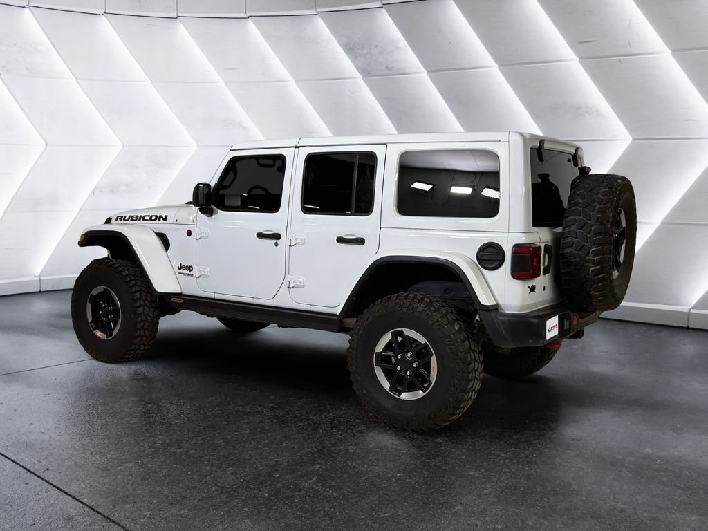 Used 2018 White Jeep Unlimited Rubicon image 6