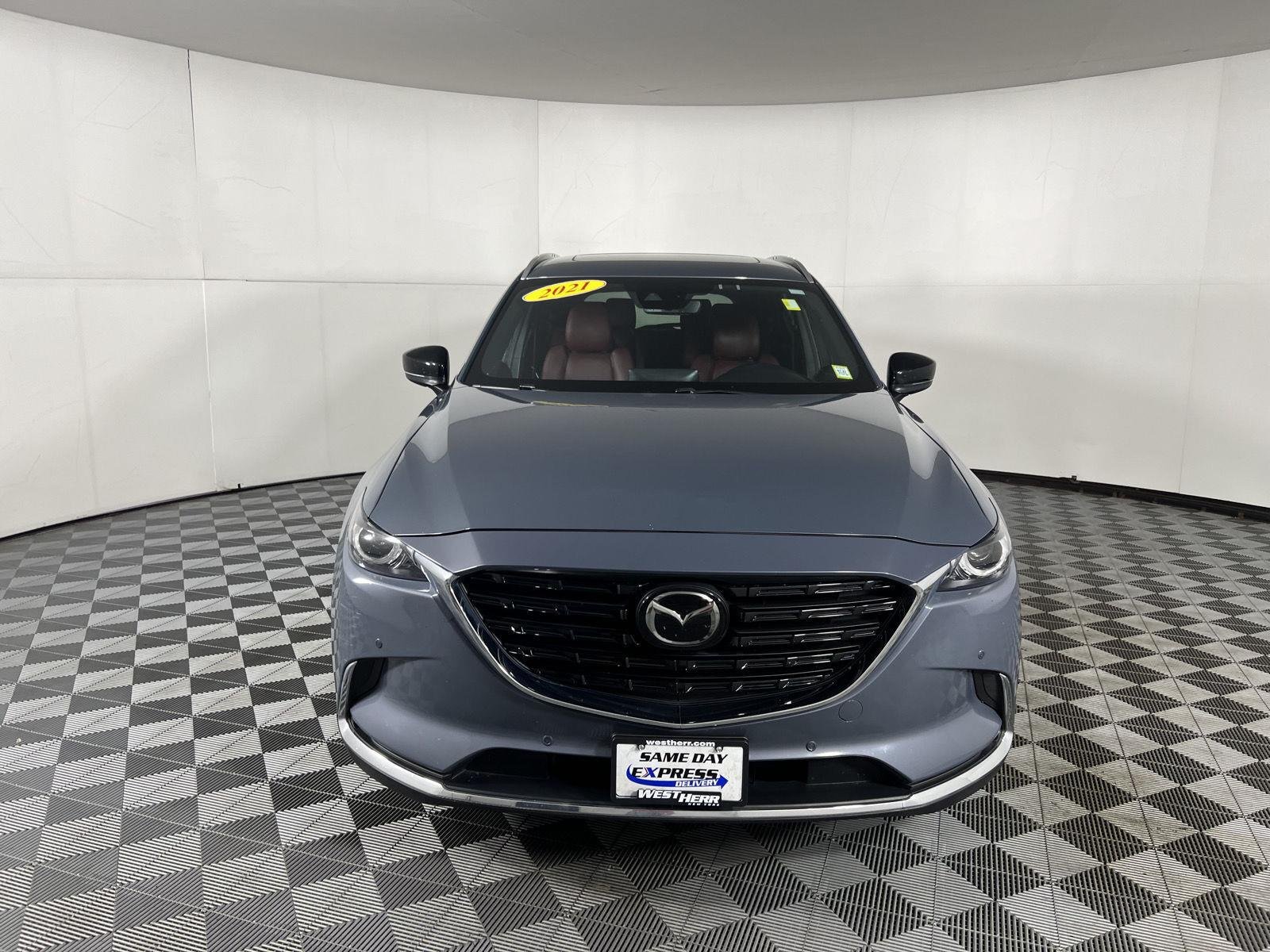 Used 2021 Polymetal Gray Mazda Carbon Edition image 10