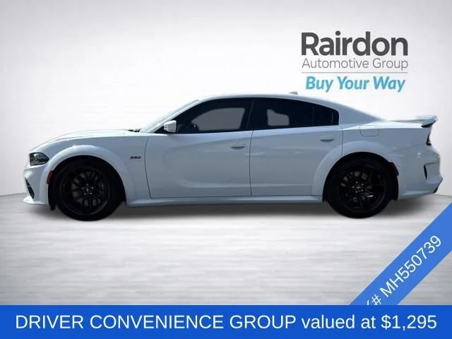 Used 2021 White Knuckle Clearcoat Dodge Scat Pack Widebody image 4