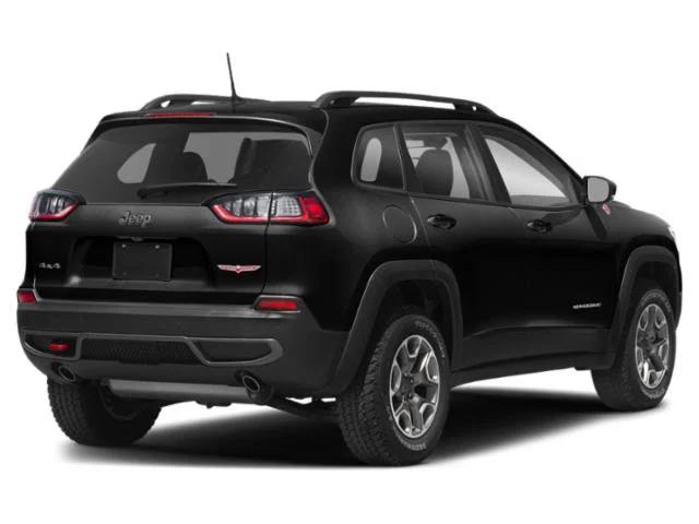 Used 2019 Diamond Black Crystal Pearlcoat Jeep Trailhawk image 2