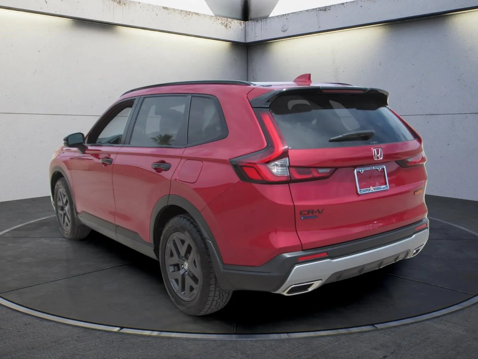 Certified Used 2026 Radiant Red Metallic Honda AWD TrailSport Hybrid image 37