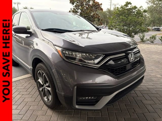 Certified Used 2021 Modern Steel Metallic Honda HYBRID EX image 1