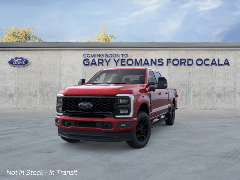 New 2026 Ruby Red Metallic Tinted Clearcoat Ford F-250® Lariat® image 2