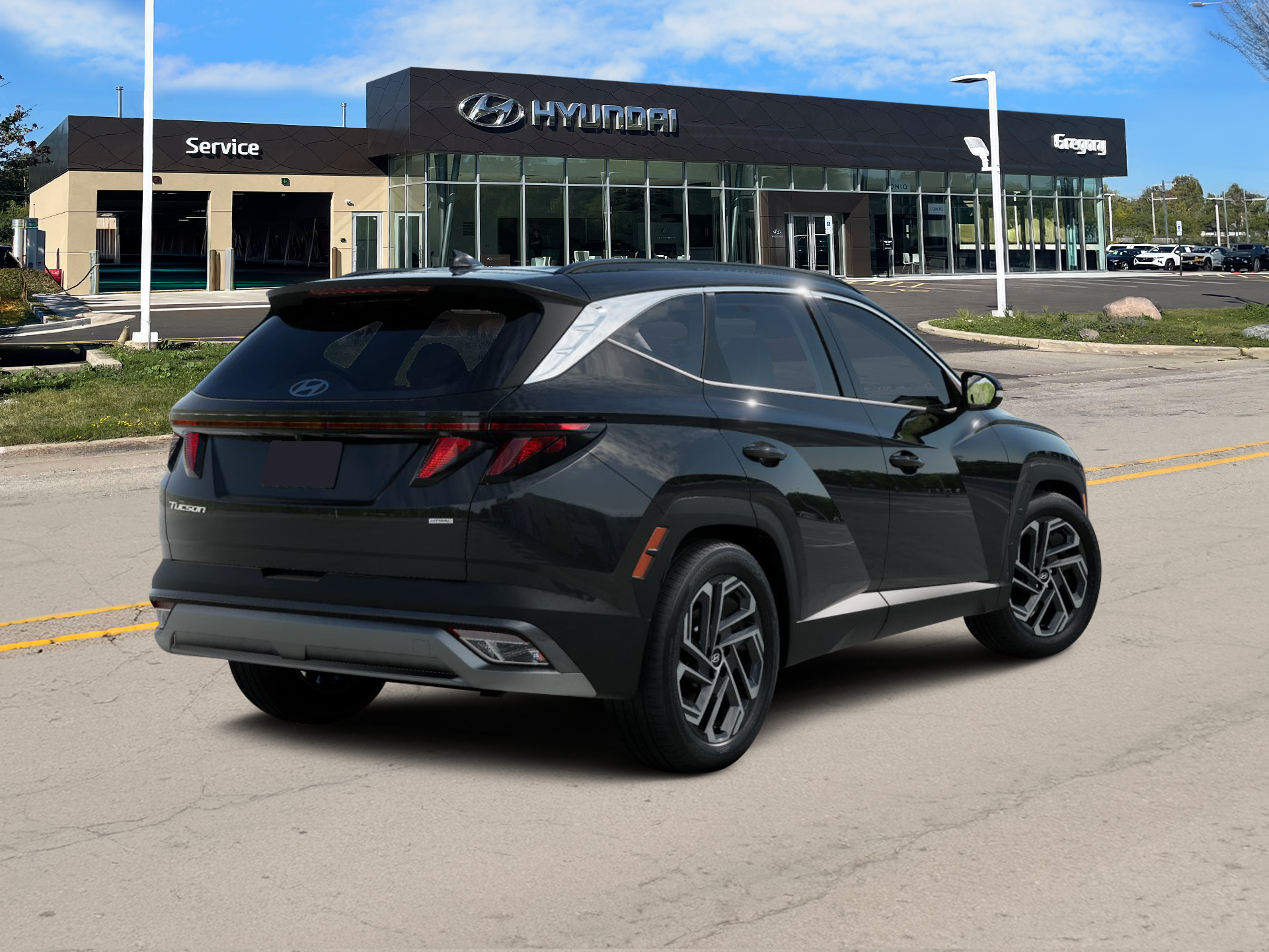 New 2026 Black Hyundai SEL Plus AWD image 5