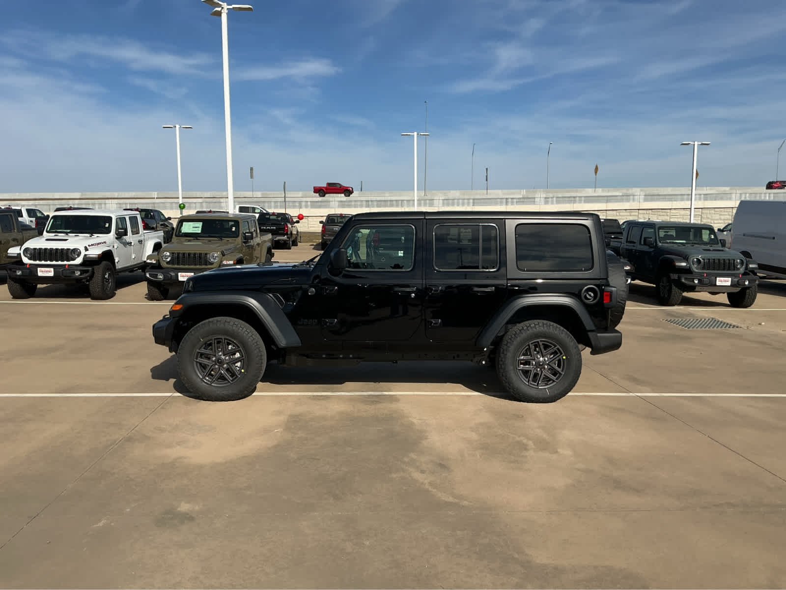 New 2026 Black Clear-Coat Exterior Paint Jeep Sport S image 10