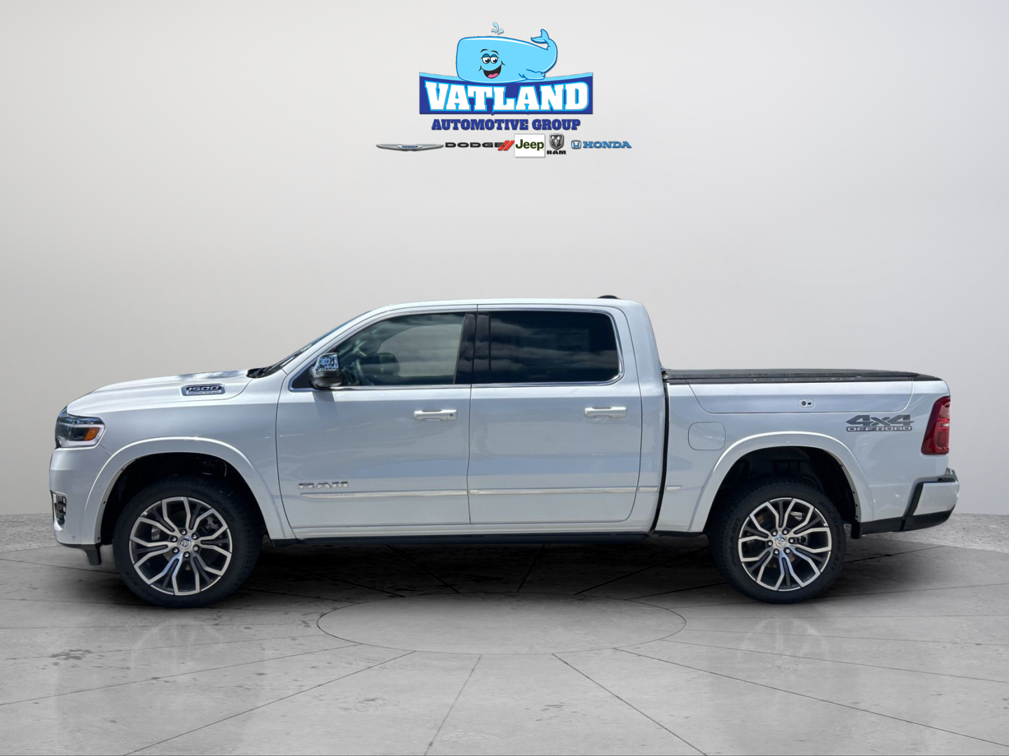 New 2026 Ivory White Tri-Coat Pearl-Coat Exterior Paint RAM Tungsten image 2